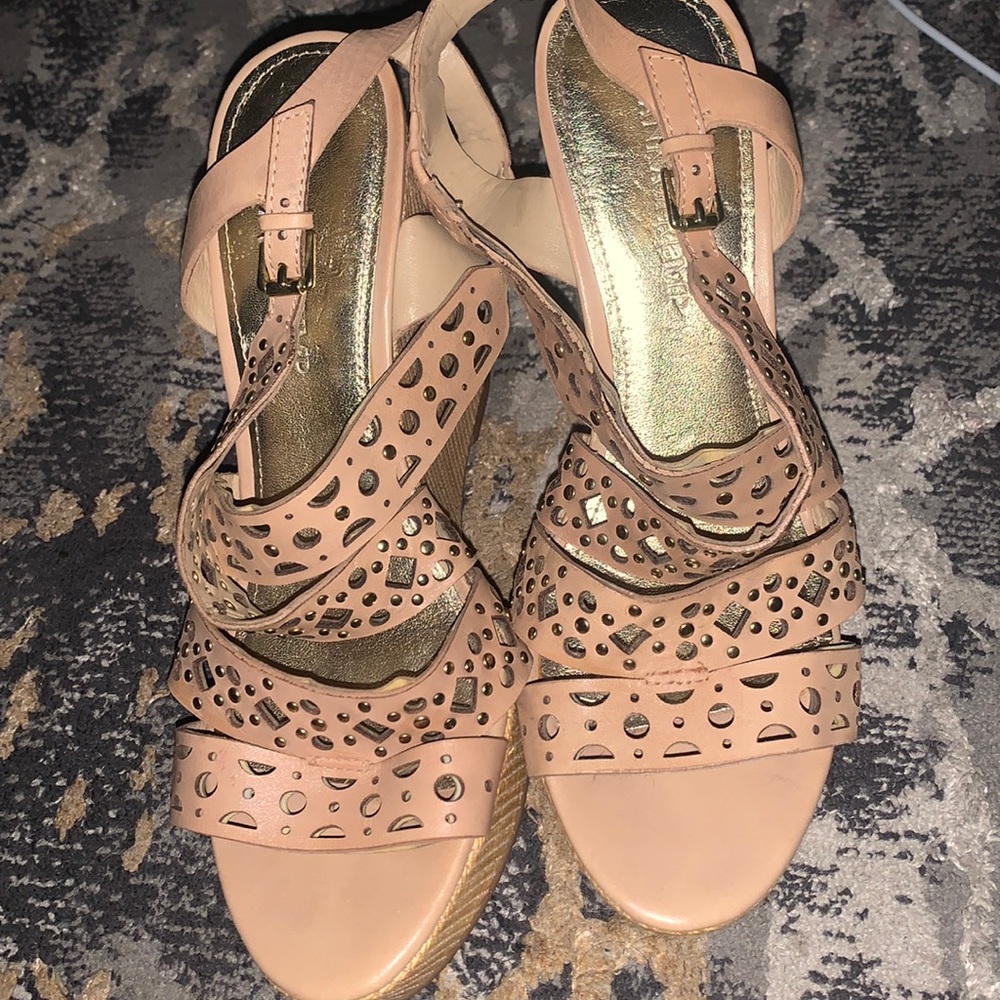 Ivanka Trump Platform Wedge Shoes